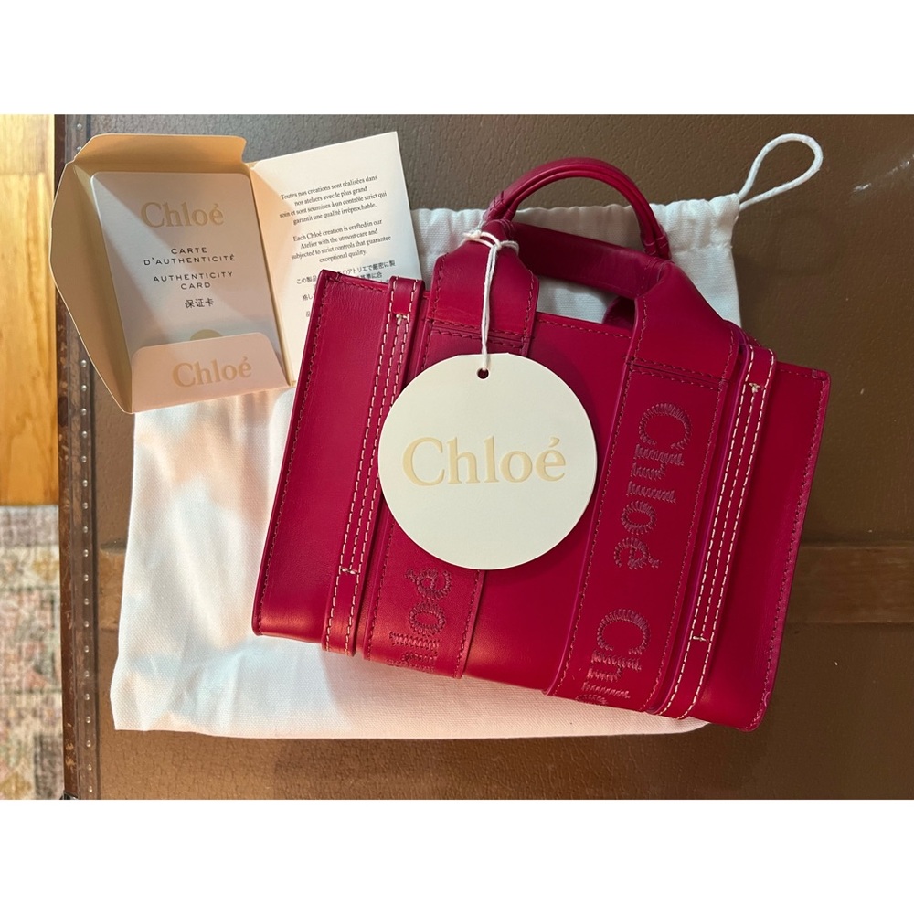 Chloe WOODY Mini Tote